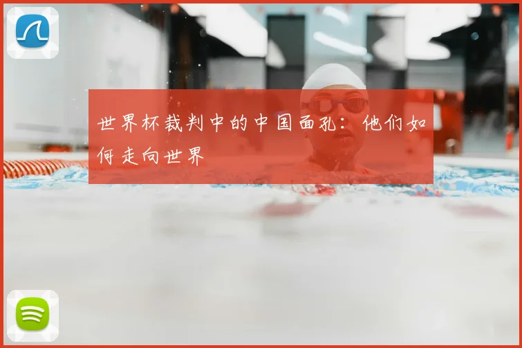 世界杯裁判中的中国面孔:他们如何走向世界